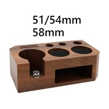Wooden Coffee Tamper Station