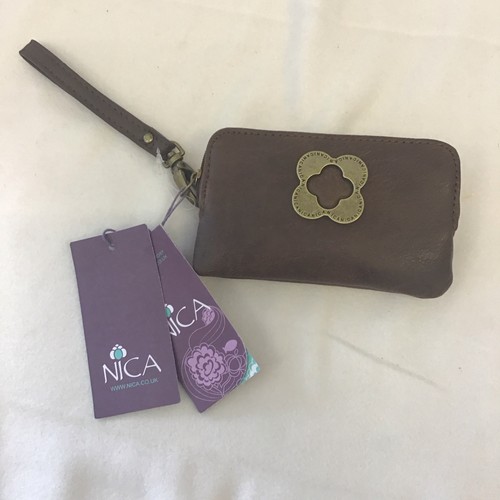 Nica brown coin purse brand - nica,