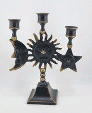 Brass Celestial Candlestick