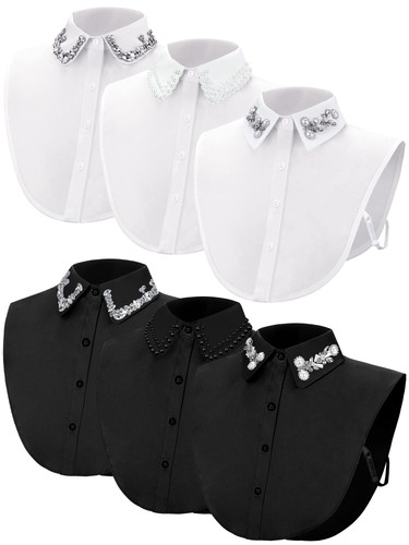 Pcs detachable fake collar - detachable,