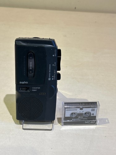 Sanyo trc 570m microcassette - sanyo, trc-570m