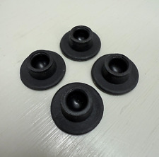 Set of 4 Chair Glides Replacement of Eames Eiffel Style Black Plastic Feet Glide