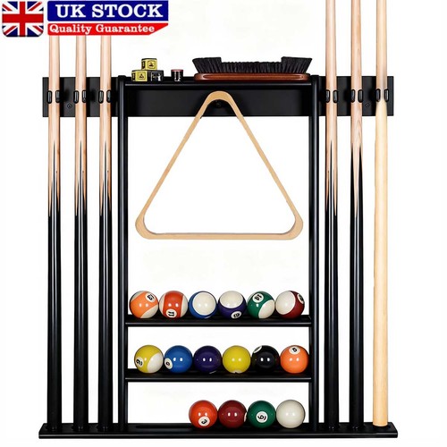 Billiards pool cue rack - cue,