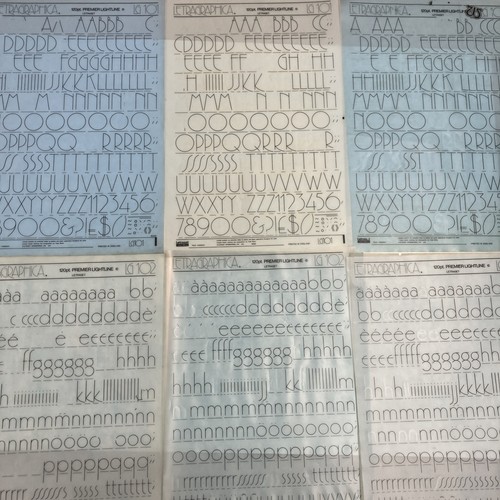 Letraset premier lightline - premier,
