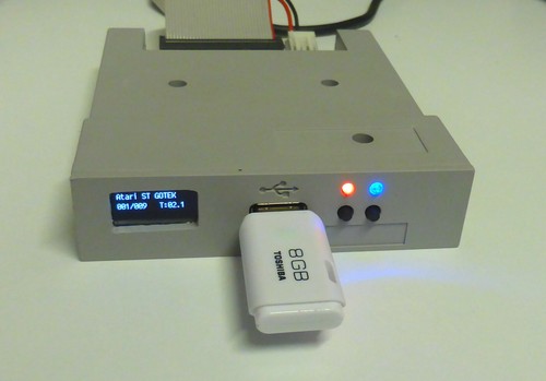 Atari gotek usb floppy - gotek,