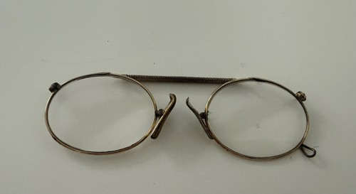 Vintage pince nez glasses - vintage, late