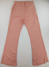 M&S Linen Blend Trousers UK 12