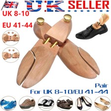 Cedar Shoe Tree Pair | Wood Stretcher Shape Men's | Sizes UK 8-10