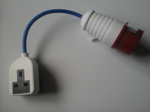 16amp phase plug to - plug,