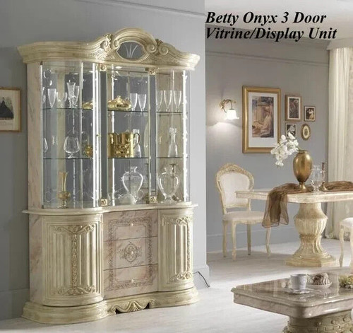 New italian betty onyx gold - new,