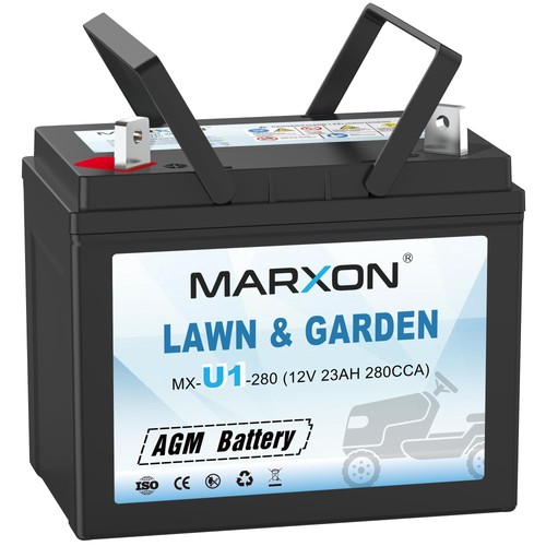 Riding lawn mower - mower, battery