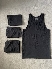 Men’s Primark Black Vests 4
