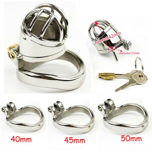 Male stainless steel chastity - male,