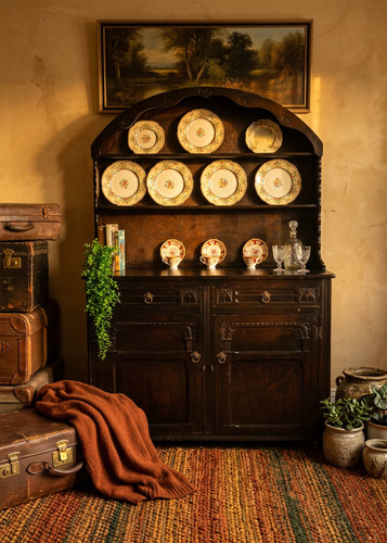 Vintage dutch dresser display - vintage,