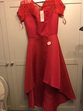 Chi Chi London Dip Hem Dress