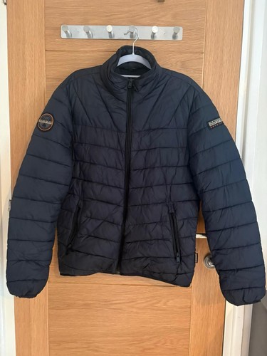 Napapijri black puffer - puffer, jacket