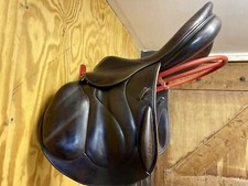 Devoucoux GP Chiberta Saddle 17.5 Wide with Protective Cover