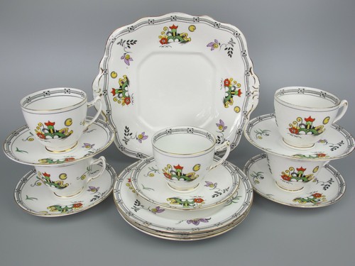 Balmoral tea set service cups - balmoral,