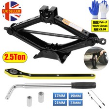 Scissor Jack Set 2.5 Ton Car SUV Auto Jack Kit with Hand Crank/Wrench/Lug Wrench