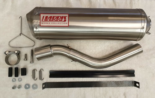 Kawasaki klr650 exhaust harris - klr650,