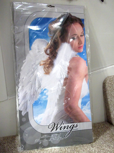 Large white angel - angel, new