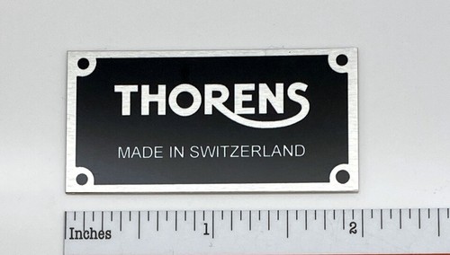 Thorens made switzerland - made,