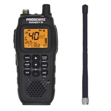 PRESIDENT RANDY III 40 CHANNELS AM FM HANDHELD ROGER BEEP