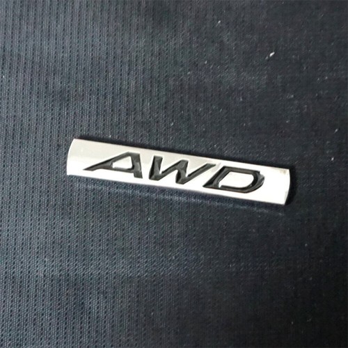 Chrome black awd metal - awd,