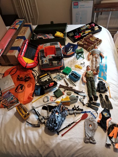 Vintage action man bundle - man, job