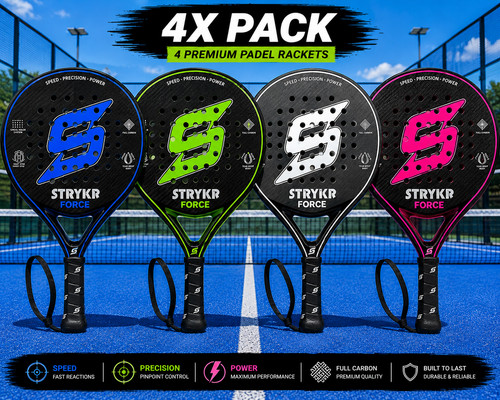 Padel rackets carbon fibre - x,