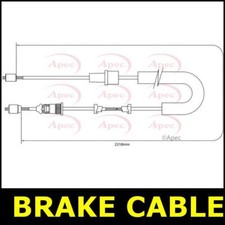 Handbrake Cable Parking Rear