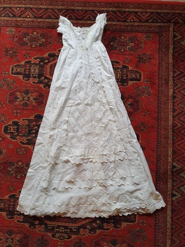 Victorian antique embroidered