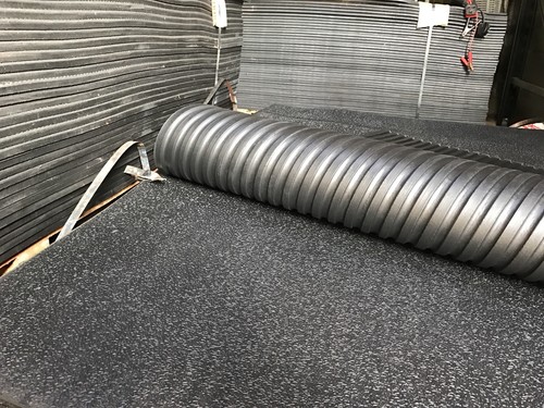 Rubber gym mats - rubber, indoor