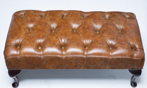 Chesterfield footstool 100 - chesterfield, 100%
