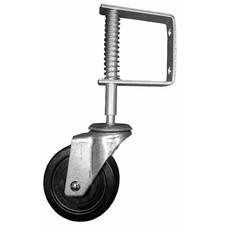 SPRING LOADED HEAVY DUTY GATE WHEELS farm timber door 4" swivel wheel
