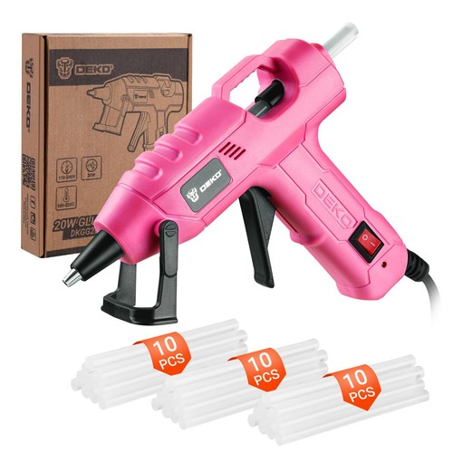 Mini hot glue gun kit - deko, 20w