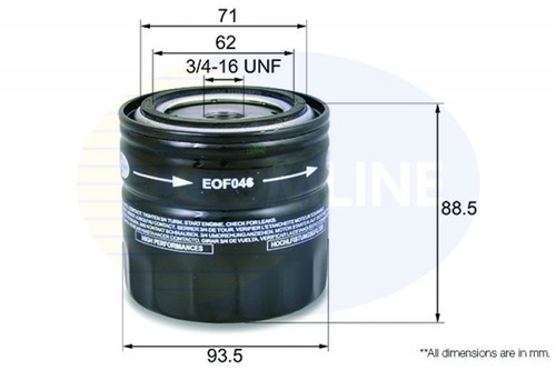 Engine oil filter - filter, for