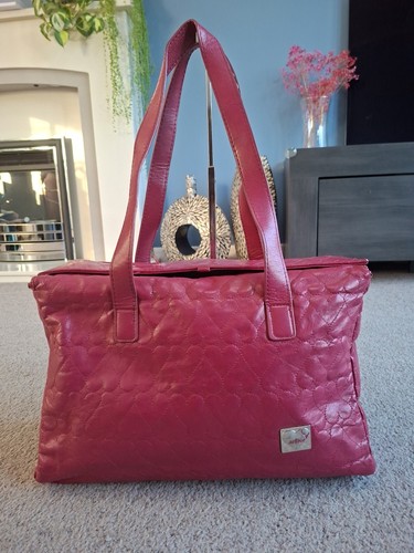 Antler faux leather - faux, pink