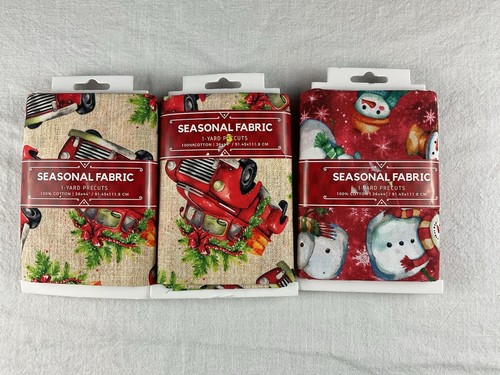 Seasonal fabric snowman - 3,