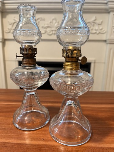 Antique pair pressed - pair,
