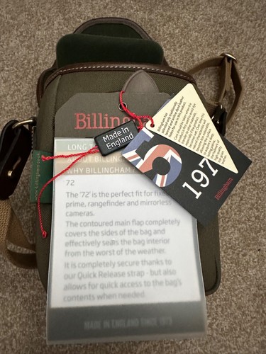 Billingham camera bag - billingham,
