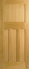 BRANDED Unfinished DX30 DECO 1930's StyleOak Veneer Internal Door