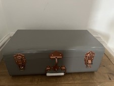 Habitat Grey Metal Trunk