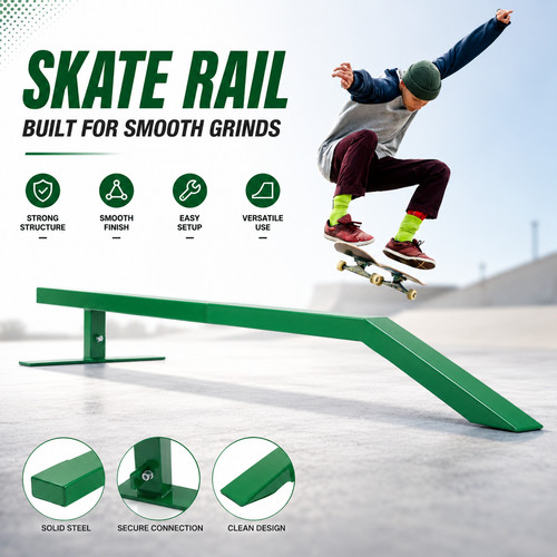 9in skate grind rail - 84.9in,