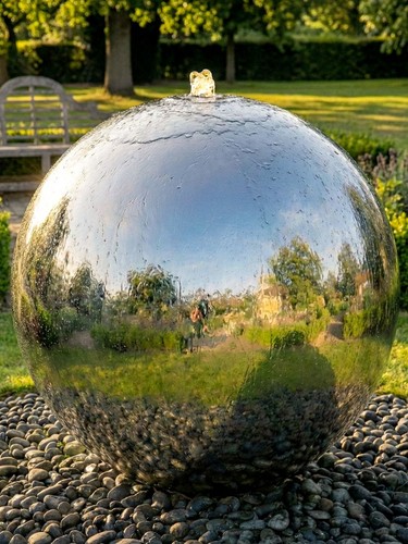 100cm stainless steel ball - steel,