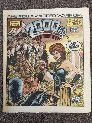 2000ad comic prog 461 15th - 2000ad, 461,