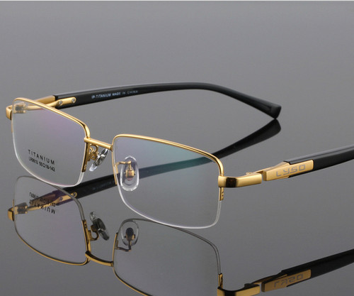 Fashion titanium eyeglasses - titanium,