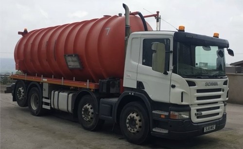 Scania vacuum tanker - scania,