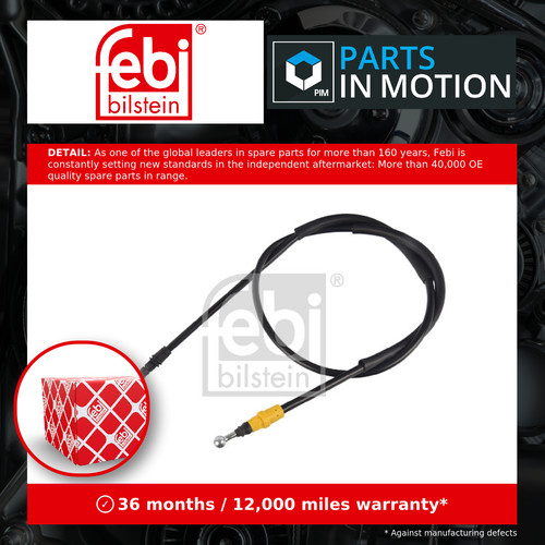 Handbrake cable fits vauxhall - handbrake,