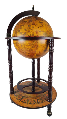 Italian styled globe - styled,